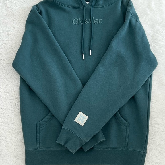 glossier hoodie xs